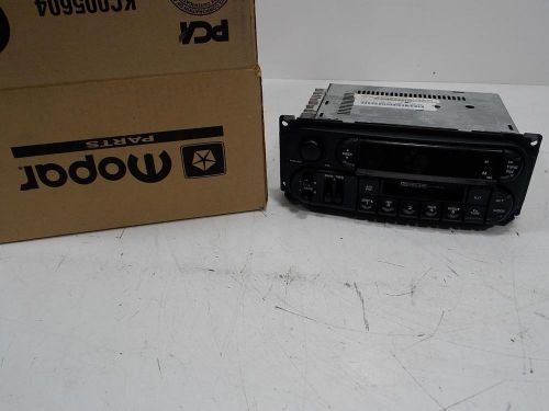 New dealer take out genuine oem dodge chrysler cassette radio p05064335aj