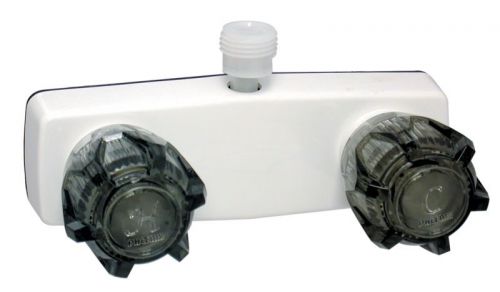 Pheonix faucets 4&#034; personal plastic shower valve - white / gray pf213243