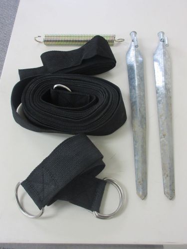 Camco rv 42514 awning hold down strap kit camper travel trailer camping - used !