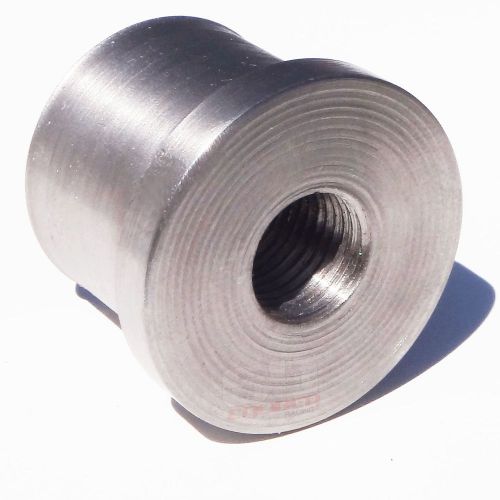 Flanged maximum strength 1.25 inch weld in bung w/ .5&#034; x 20 threads 50 caliber