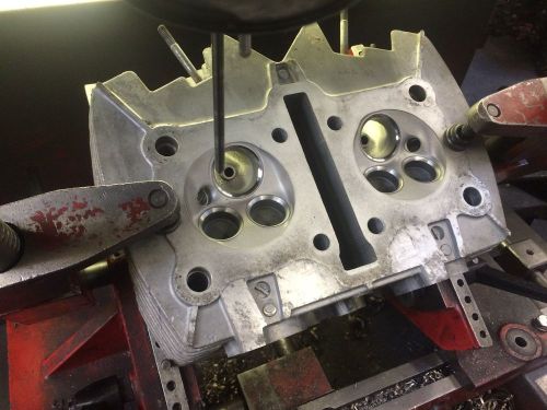 Honda cm400t cm450 cylinder head rebuild service valve job