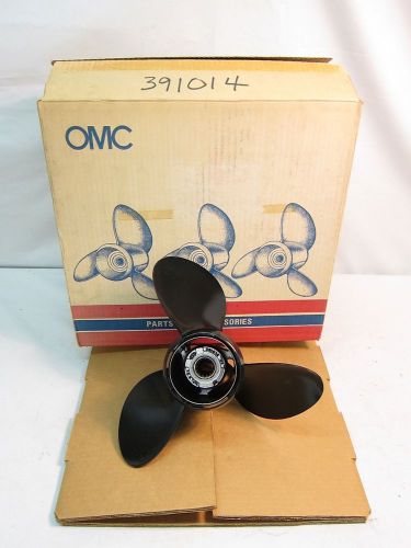 New genuine oem omc evinrude 391014 0391014 11-1/4” x 21” aluminum propeller