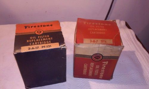 Vintage firestone oil filter