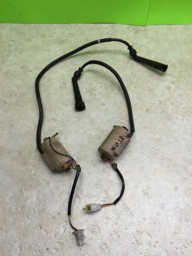 1986 suzuki intruder 700 vs700glep gle ignition coils coil spark plug caps (a16)