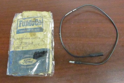 1965-68 nos mustang &amp; shelby in-dash radio receiver adapter kit lead wire