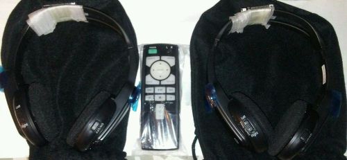 2013-16 infiniti jx35/qx60/nissan pathfinder 2 headphones 1 remote control