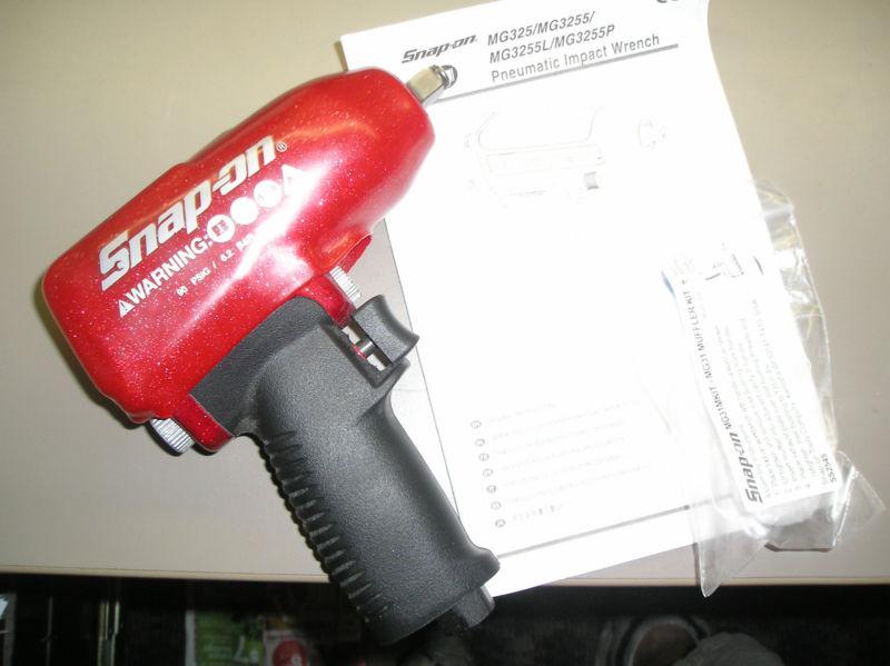 Snap on mg325 3/8 air impact wrench new never used 