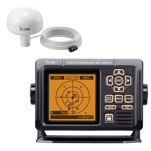 Icom ma-500tr ais transponder with mx-g5000 gps receiver -ma-500tr kit