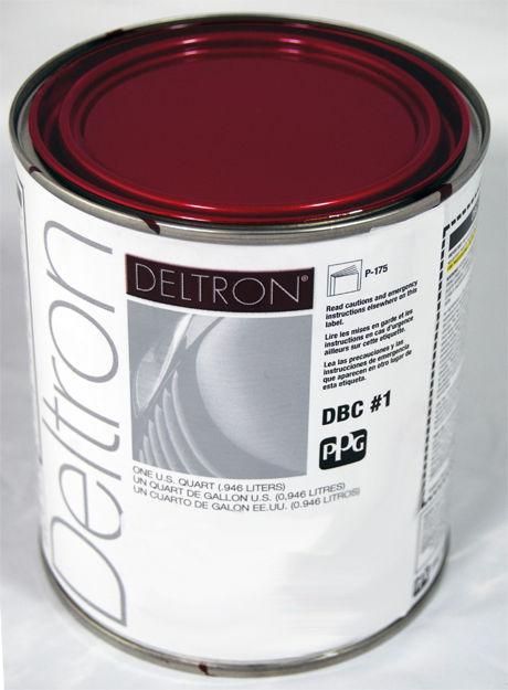 Ppg dbc deltron basecoat lazer red pearl quart auto paint