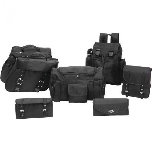 7pc durable motorcycle ballistic nylon luggage saddlebag set for yamaha