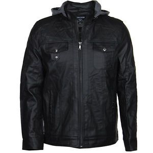 Casual apparel 1027-c &#039;hestia&#039; men&#039;s black pvc jacket