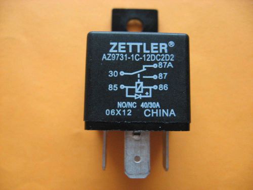 Zettler 12v rv/outboard motor/auto relay #az9731-1c-12dc2d2