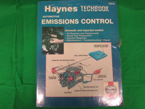Haynes publications 10210 technical manual automotive emissions controls