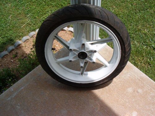 Honda  enkel  front wheel-j17xmt 3.50 / bridgestone tire - 120/70r17