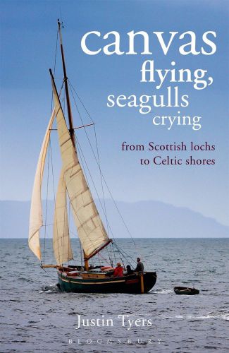 Canvas flying seagulls crying from scottish lochs to celtic shores sailing book