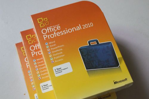 Micros0ft 0ffice professional 2010 32/64-bit(3pc,dvd version)