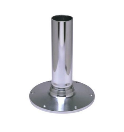 Garelick 75430 eez-in smooth series 12&#034; anodized fixed height seat base pedestal