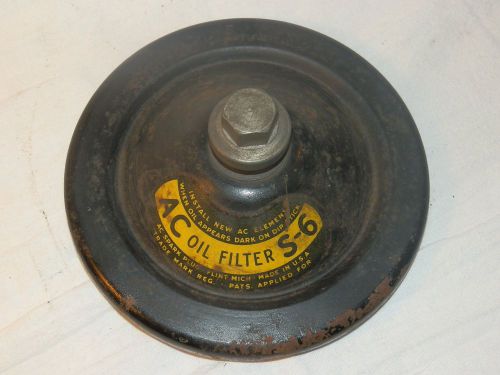 Nos ac s-6 oil filter canister
