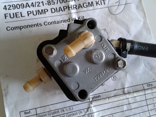 Mercury optimax fuel pump assembly 14360t75