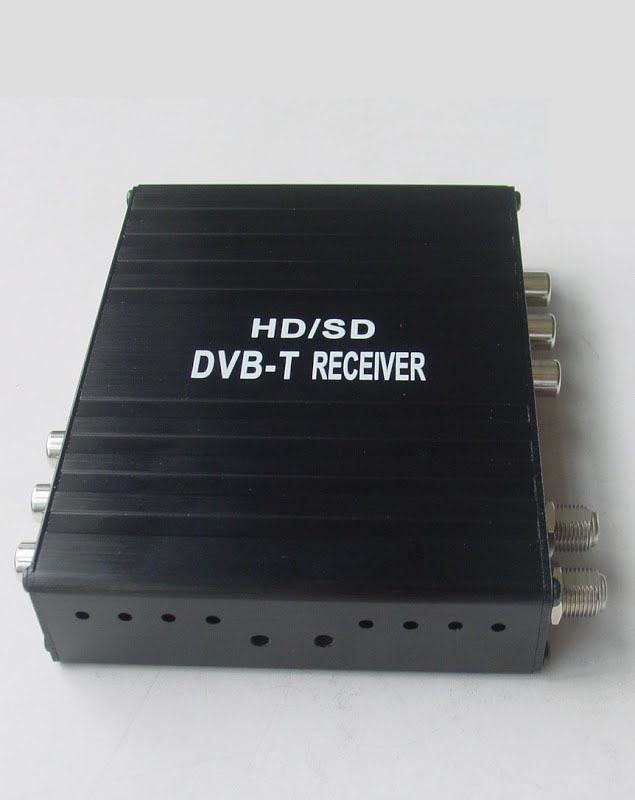 Portable hd car digital dvb-t  h.264 receiver box 