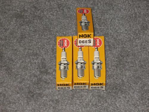 Nos ngk d6es spark plugs set of four
