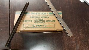 24 new boxes of bostitch staples 3/8&#034;l sj 3020 10,000 per box