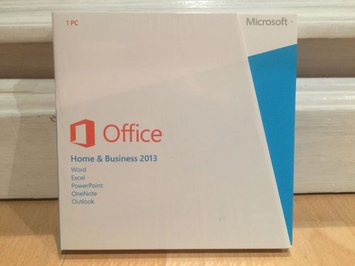 Micros0ft 0ffice 2013 home and business 32-bit/x64 with dvd