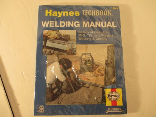 Haynes techbook welding manual #10445 new
