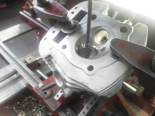 Honda xl175 xl 175 cylinder head rebuild service valve job