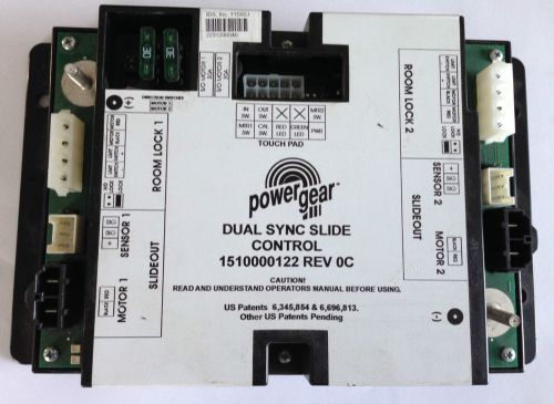 Power gear dual sync slide control 1510000122 rev 0c new  rv 2231200040 camper