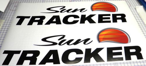 41.25 inches   sun tracker pontoon boat  decal  kit laminated