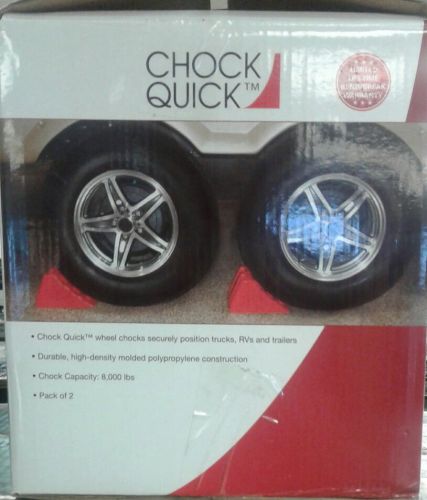 Chock quick wheel chocks