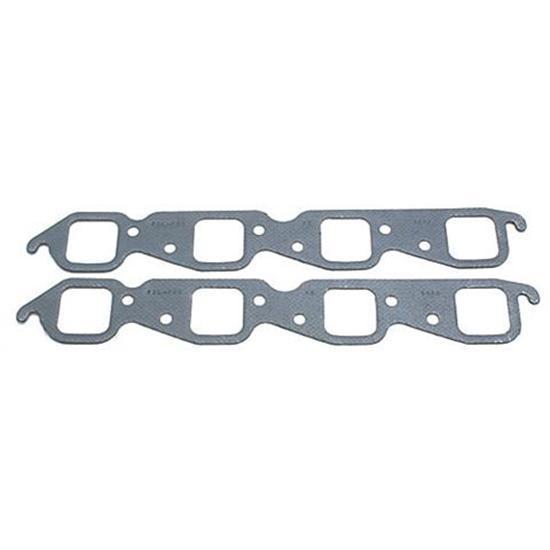 New fel-pro bbc chevy exhaust header gaskets, square port, 1.88" x 1.88"