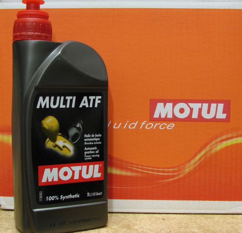 Motul multi atf automatic gearbox oil - 100% synthetic - 1 l - new - 103221