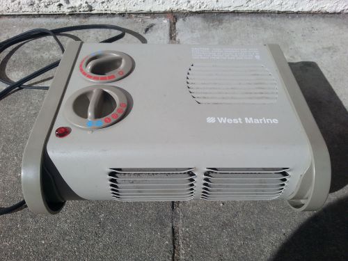 West marine portable cabin heater 110vac