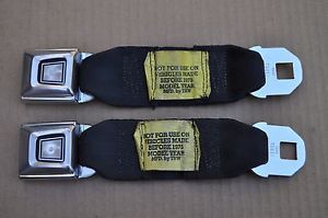 Vintage pair of ford seat lap belt extenders, trw part number rcf-67, nice!