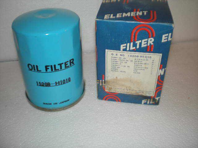 Datsun oil filter, sunny, cherry, cabstar, caball, pickup truck, f / 66