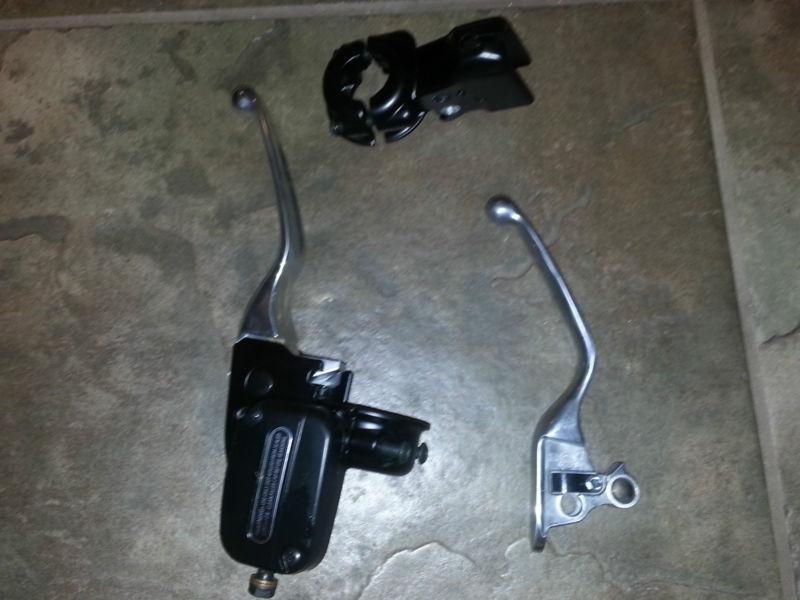 Road glide levers and assembly  
