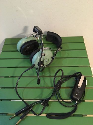 David clark h10-30 aviation headset in excellent condition h10-13.4 h10-60