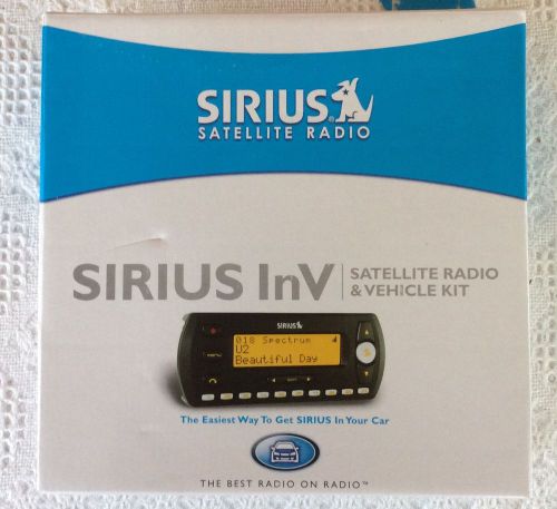 Sirius sirius inv satellite radio &amp; vehicle kit car dash mount antenna power ada