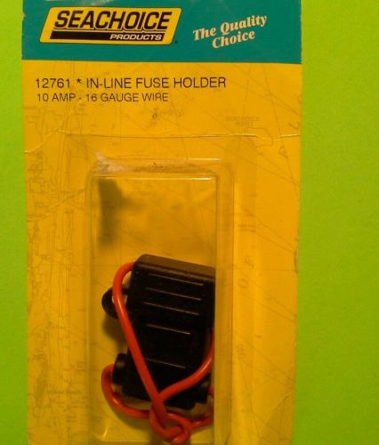 New sea choice 10 amp waterproof inline fuse holder use ato/atc  fuses #12761