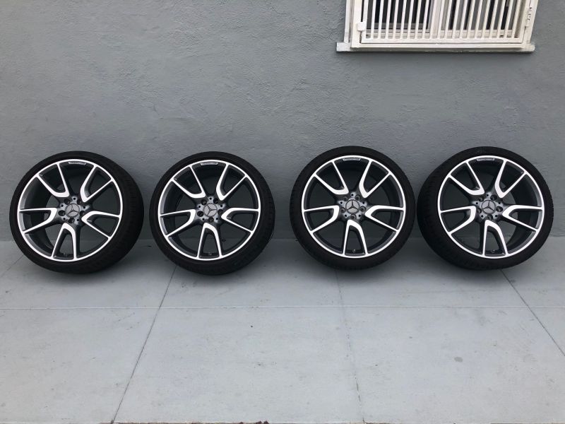 2021 20" mercedes e-class amg 300 350 450 front and rear wheels rims