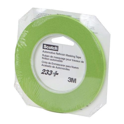 3m scotch 233+ green performance masking tape 6 mm x 55 m - 1 roll 26344