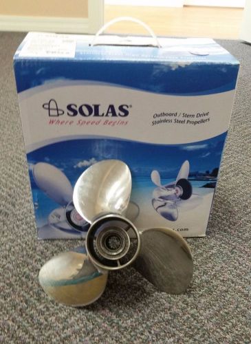 Stainless steel solas prop