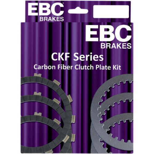 Ebc ckf carbon clutch friction plate set fits kawasaki klr650 1996-2010