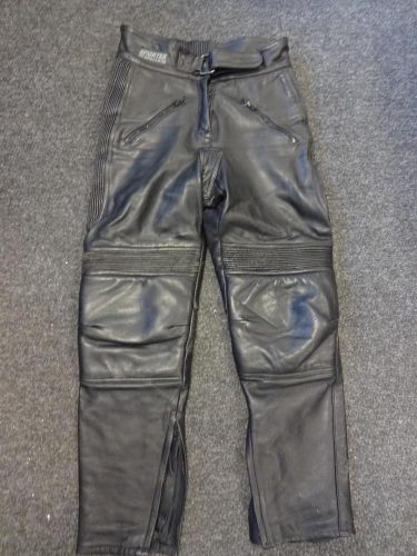 Ladies sportex apollo leather motorcycle trousers size 14