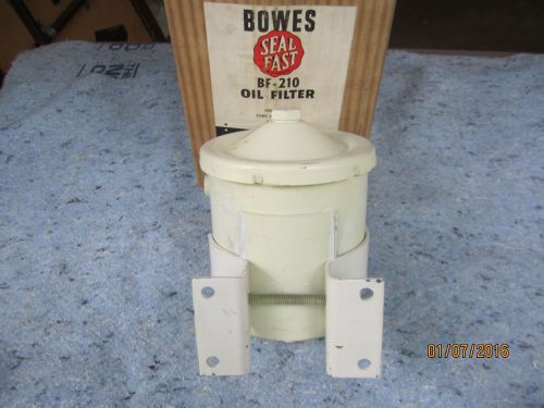 1940-1960 chevrolet gm auto truck 6 six cylinder  bowes oill filter canister