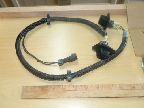 Chevy/gmc bumber bolts and license plate lights with harness