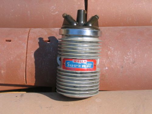 Original wells super go air cooled 6 voilt coil flathead 32 34 37 ford cadillac
