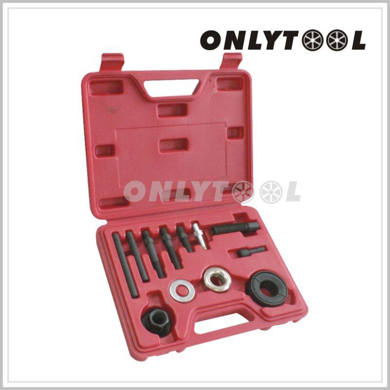 12 pc puller installer kit alternator power steering pulley remover tool f198041